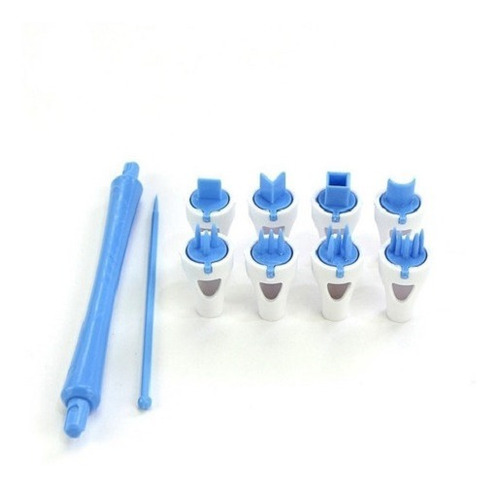 Set Marcador X 8 Broderie Puntilla Fondant Porcelana Envio