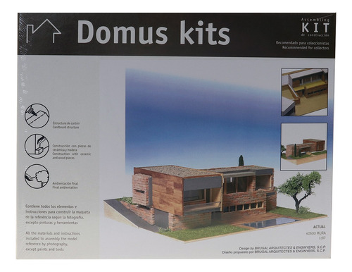 Kit Modelismo Construção Actual Mura 1:87 Domus Kits