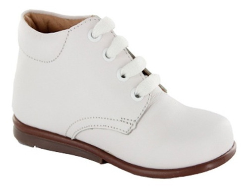 Zapato Audaz Bebé 184000-b Piel Vacuno Blanco