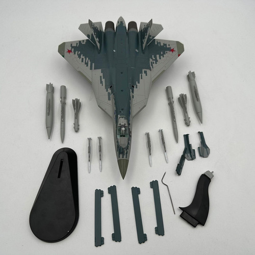 S Su-57 Fighting Diecast, Modelo De Avión, Metal, Escala