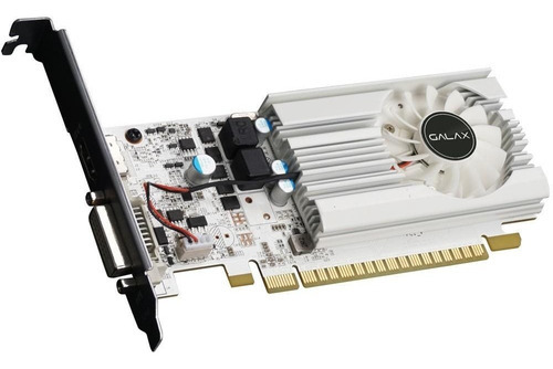 Tarjeta gráfica Galax Geforce Gt 1030 Exoc White Gddr5 de 2 GB