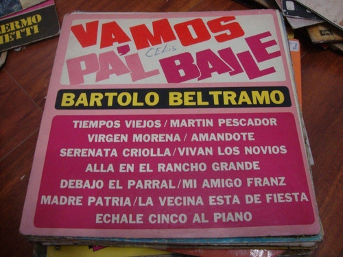 Vinilo Bartolo Beltramo Vamos Pa L Baile C3