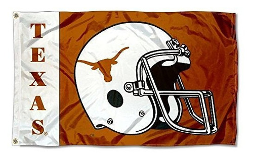 Ut De Texas Longhorns Grande Casco De Fútbol 3 x 5 bandera D