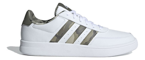 Tenis Hombre adidas Breaknet - Blanco-verde