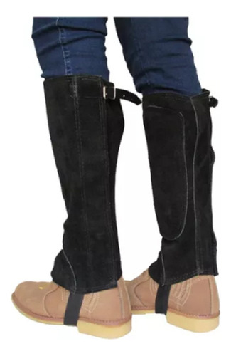Polainas Bota Cuero Piernera Equitacion