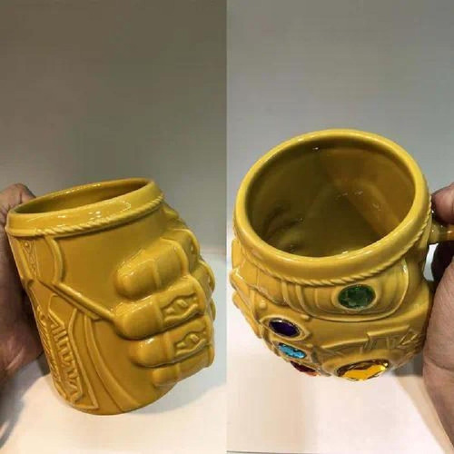 Marvel Thanos Infinity Gem Guantes Puño Taza De Café Tazas