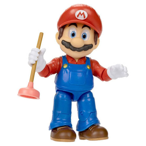 Super Mario Bros Movie Figura Mario Bros Fontanero Original