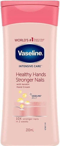  Vaseline Healthy Hands Crema Para Manos Con Keratina 200ml