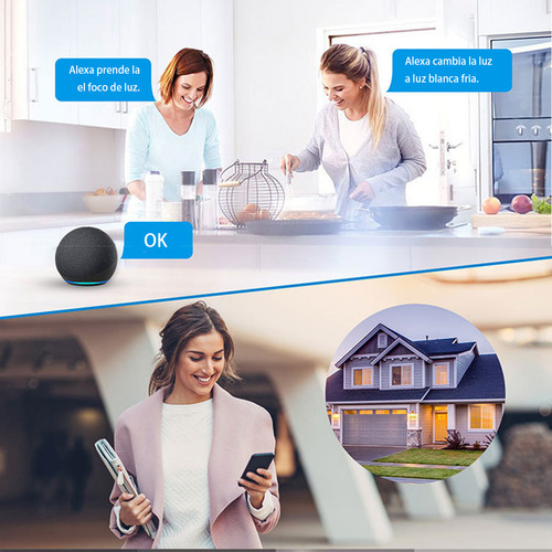 Bombilla Inteligente Con Conexión Zigbee Y Control Por Voz