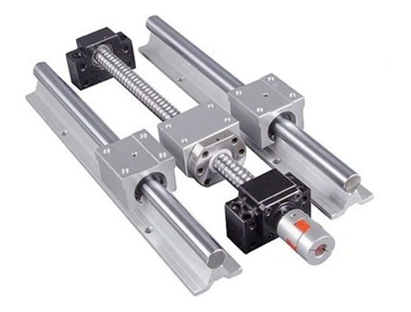 Kit 2 Guas 16mm L300 Tornillo De Bola Sfu1610-l300mm