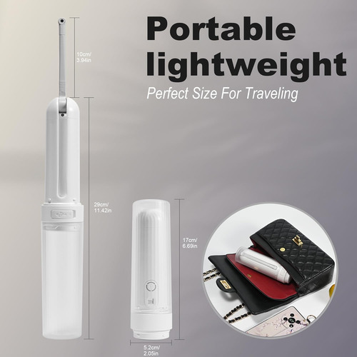 Pulverizador Portátil De Bidé Usb-c Recargable Con 3 Modos