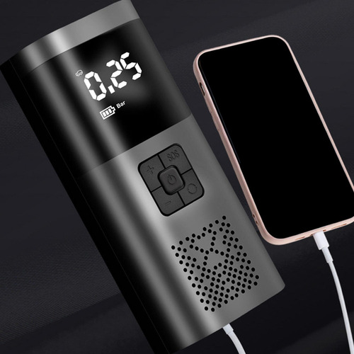 . Inflador Neumáticos Con Bomba Aire Sin Cable Usb