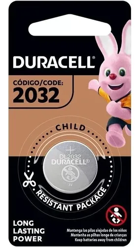 Bateria Cr2032 Duracell 3v Lítio Moeda 1 Un Original