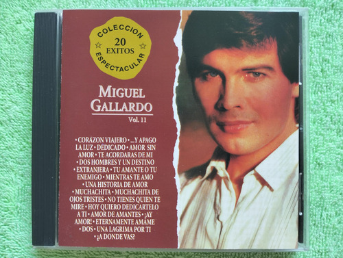 Eam Cd Miguel Gallardo 20 Exitos Coleccion Espectacular 1993