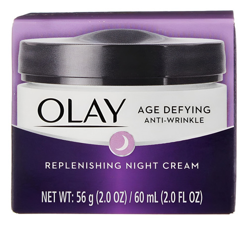 Crema Hidratante Facial De Noche, Olay Age Defying Momento De Aplicación Noche Tipo De Piel Todo Tipo De Piel