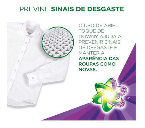 Sabão Líquido Concentrado Ariel Com Toque De Downy 1,2l