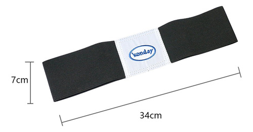 Swing De Golf Banda Elástica Para Brazo Corrección Negro