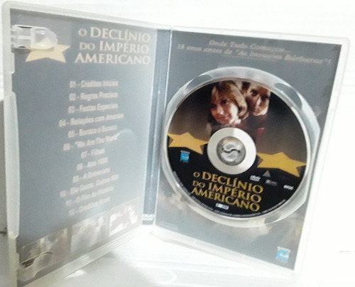 Dvd O Declínio Do Império Americano ( Ed Arte Interna) Novo