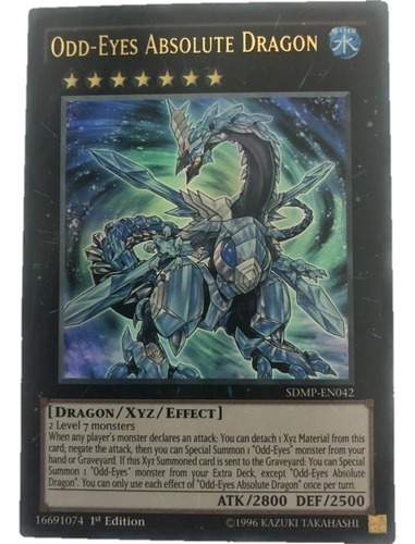 Odd Eyes Absolute Dragon Ultra Raro Yugioh