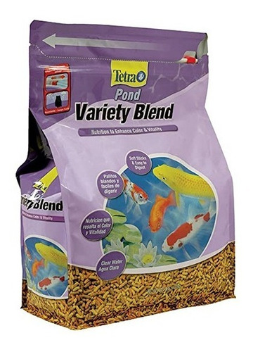 Imagen 2 de 7 de Alimento Peces Tetra Pond Variety Blend 1020 Gr Goldfish Koi