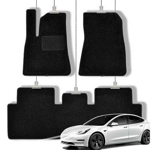 Alfombrillas De Alta Gama Para Tesla Modelo 3 2017-2023, Aju