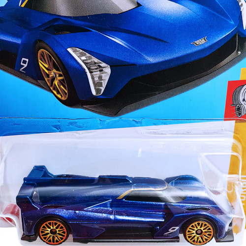 Cochecito en miniatura Cadillac Project Gtp Hypercar Cadillac Sport Color de Hot Wheels