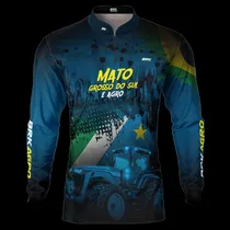 Comprar Camisa Brk Agro É Mato Grosso Do Sul Made In Roça Uv50 +