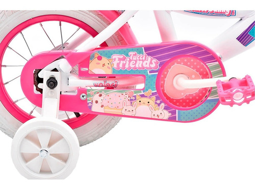 Bicicleta Veloci Tutti Bunny R12 Blanco Infantil