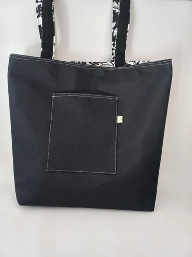 Bolso playero con lona hotsell