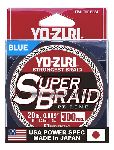 Yo-zuri Superbraid - Linea De Pesca Supertrenzada  300 Yard