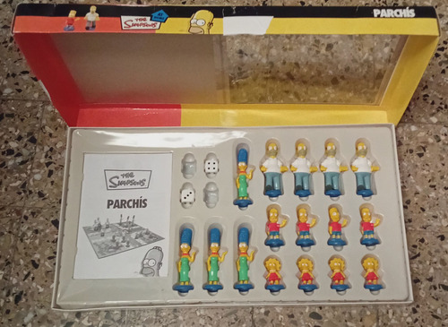 Ludo Parchis Español Los Simpsons Fox United Labels Comicwar (Usado)