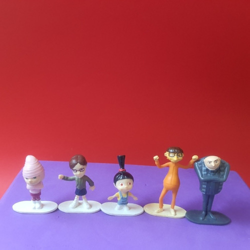 Set Figuritas De  Mi Villano Favorito 