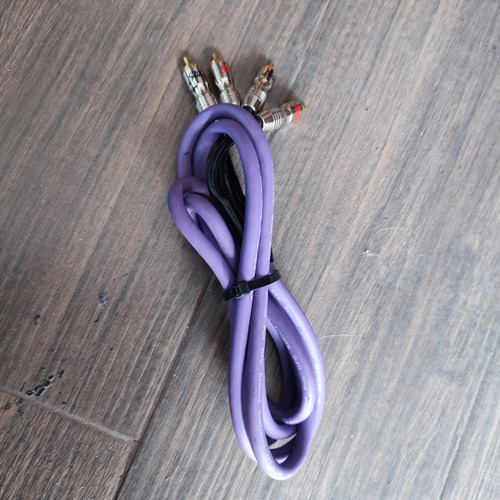 Cable Rca Stinger 2 Metros Usado Original Ofc (Usado)