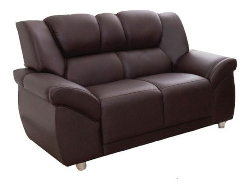 Sillon 2 Cuerpos Sofa Living Córdoba Pu Marrón