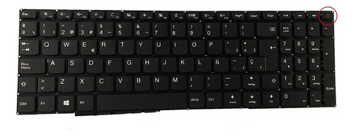 Teclado Lenovo 310-15 510-15 110-15acl 110-15ast 110-15ibr E Color Negro