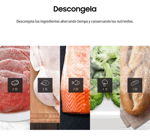 Horno De Microondas Samsung Power Defrost 1.1 Pies Cúbicos