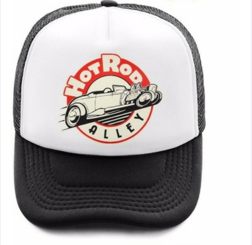 Gorra Trucker Camionera Hot Rod Alley Auto Motos Custom