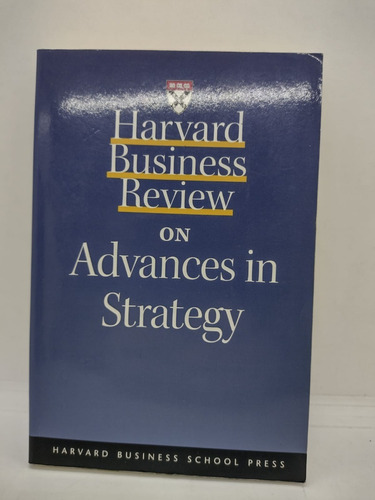 On Advances In Strategy - Harvard - Usado 