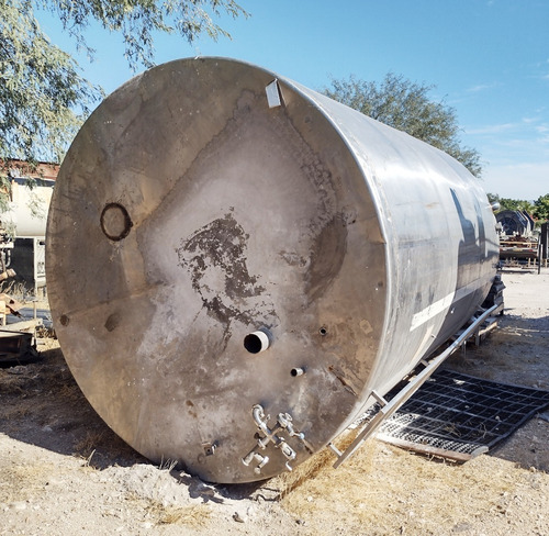 Imagen 4 de 4 de Tanque De Acero Inoxidable Con Capacidad De 19,100 Litros