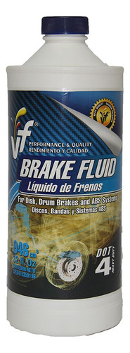 Liquido Para Frenos Vf (dot 4) 946 Ml