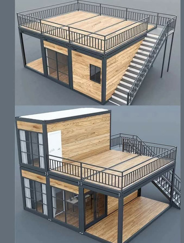 Casas Estructural Estilo Prefabricada.