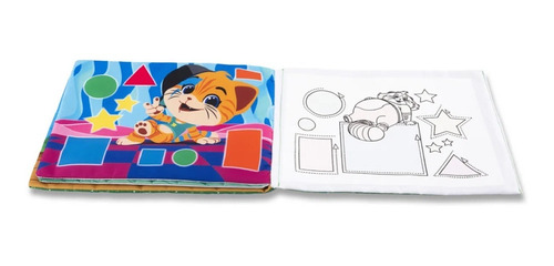 Imagem 2 de 3 de Livro Mágico De Colorir 44 Gatos Lampo (+24m) - Chicco