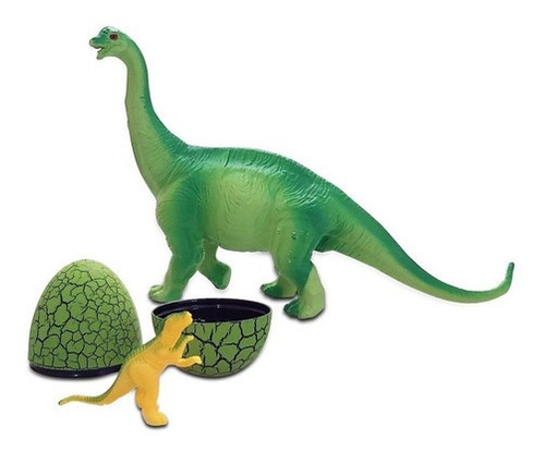 Dinosaurio Con Huevo Branquiosaurio 15cm 6387