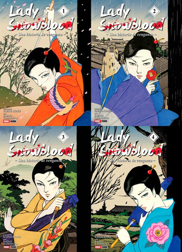 Lady Snowblood Manga Panini México Español Completo 4 Tomos