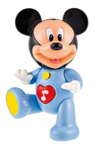 Muñeco Mickey O Minnie Baby Disney Luz Sonido Bebe