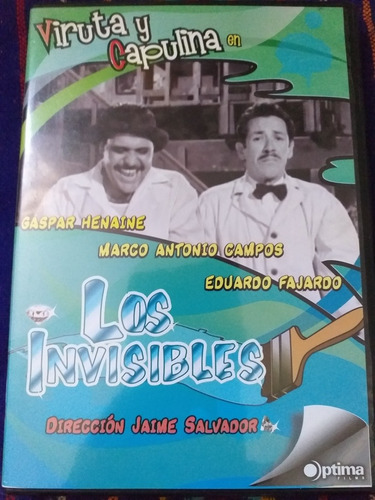 Viruta Y Capulina Dvd Los Invisibles 