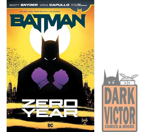 Batman Zero Year Scott Snyder En Ingles En Stock