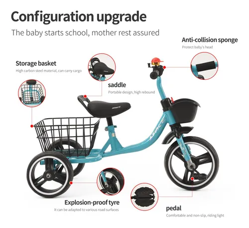 Triciclo Para Niños Triciclos Para Niños De 2 A 4 Años: De
