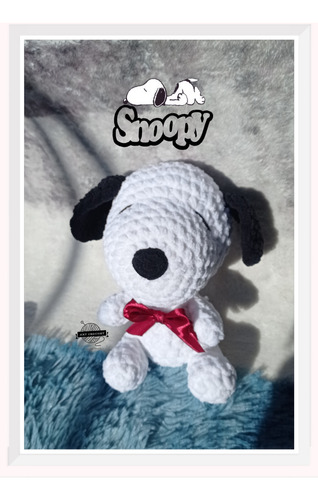 Snoopy Tejido A Crochet (muñeco Snoopy Afelpado) Snoopy