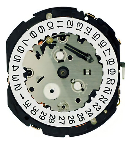 Mecanismo Ym92 Calendário 3 /cronógrafo Altura Total 5,9 Mm